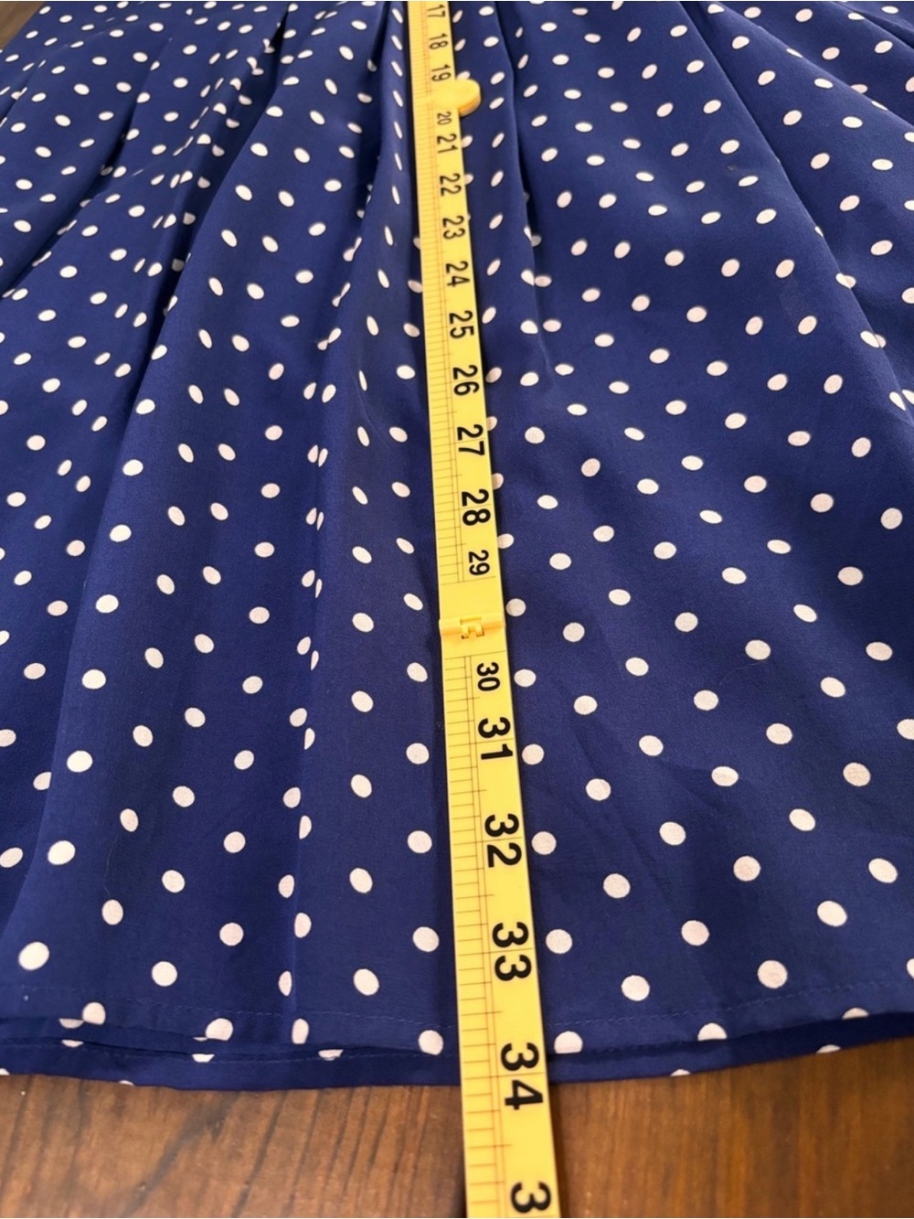 J. Crew Navy Blue Polka Dot 100% Silk Midi Dress SZ 4 Relaxed Fit Coquette - Picture 11 of 14